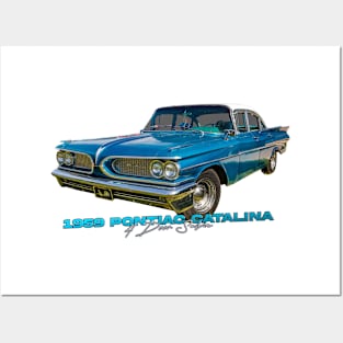 1959 Pontiac Catalina 4 Door Sedan Posters and Art